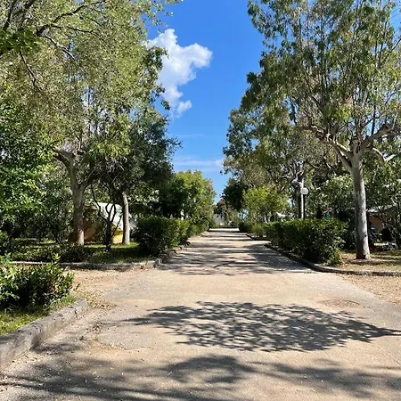 キャンプ場 Happy Camp Mobile Homes In Karavomilos